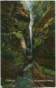 Postkarte - Der Wasserfall im Annatal