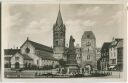 Eisenach - Nikolaikirche - Lutherdenkmal - Foto-Ansichtskarte