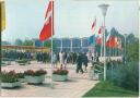 Postkarte - Erfurt - Internationale Gartenbauausstellung - Haupteingang