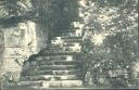 Weimar - Treppe im Park - Postkarte