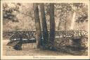 Weimar - Naturbrücke im Park - Postkarte