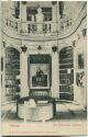 Postkarte - Weimar - Bibliothek - Inneres