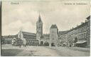 Postkarte - Eisenach - Karlsplatz mit Lutherdenkmal