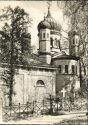 Ansichtskarte - Weimar - Russische Kapelle mit Fürstengruft