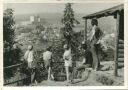 Finsterbergen - alte Blockhütte - Foto-AK Grossformat