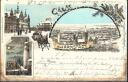 Postkarte - Arnstadt - Pferdeschlitten
