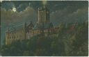Postkarte - Eisenach - Wartburg 1918 