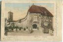 Postkarte - Eisenach - Wartburg - Eingang