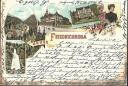 Postkarte - Friedrichroda - Schloss - Kurhaus