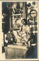 Postkarte - Filatrice dell'Assam