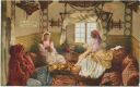 Postkarte - Algerien - A Turkish sitting room of Algeria