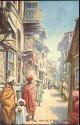 Ansichtskarte - NW India - Native Street Scene