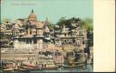 Postkarte - Benares - Burning Ghat