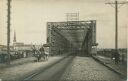 Riga - Eisenbahnbrücke - Foto-AK