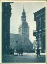 Ansichtskarte - Baltikum - Lettland - Riga - Börse mit Blick auf die Domkirche