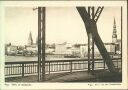 Ansichtskarte - Baltikum - Lettland - Riga - Blick von der Eisenbrücke