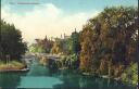 Postkarte - Riga - Stadtkanal