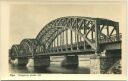 Riga - Daugavas dzelzs tilti - Foto-AK 40er Jahre