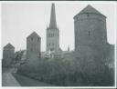 Baltikum - Foto - Reval Mai 1942 - 3 Strandtürme mit St. Olai