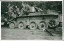 Baltikum - Foto - 1941 - "Auf einem erbeuteten Sowjet-Tank in Wenden" 