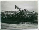 Baltikum - Foto - Riga August 1941 - Trümmer der gesprengten Straßenbrücke am Kai