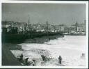 Baltikum - Foto - Riga März 1942 - Blick von einer Ausbaustelle der gesprengten Pontonbrücke