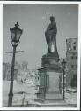 Baltikum - Foto - Riga März 1942 - Zerstörter Altstadtmarkt - Roland und Petri Kirche