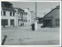 Baltikum - Foto - Riga Mai 1942 - Törva - Strassenmotiv mit Central-Hotel