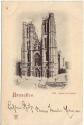 Ansichtskarte - Bruxelles-Brüssel - Eglise St. Gudule