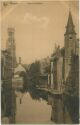 Postkarte - Bruges - Quai du Rosaire
