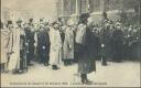 Postkarte - Funrailles du roi leopold II - 22 dcembre 1909 - L'entre du corps  Ste Gudule