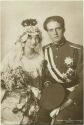 Postkarte - Prinzessin Astrid von Schweden und belgische Thronfolger Leopold III.