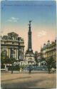 Postkarte - Bruxelles - Monument Anspach