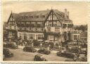 Postkarte - Le Zoute - Memline-Hotel - Place Albert 1er