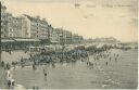 Postkarte - Ostende - La plage