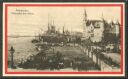 Postkarte - Antwerpen - Teilansicht des Hafens