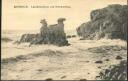 Postkarte - Bornholm - Lovehovederne ved Hammershus