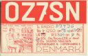 QSL - QTH - Funkkarte - OZ2SN - Copenhagen