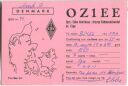 QSL - QTH - Funkkarte - OZ1EE - Denmark