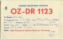 QSL - QTH - Funkkarte - OZ-DR1123 - Denmark