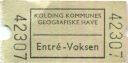 Kolding Kommunes Geografiske Have og Rosenhaven - Eintrittskarte