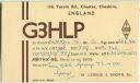 QSL - QTH - Funkkarte - G3HLP - Great Britain