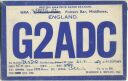 QSL - QTH - Funkkarte - G2ADC - Great Britain