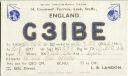 QSL - QTH - Funkkarte - G3IBE - Great Britain