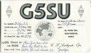 QSL - QTH - Funkkarte - G5SU - England - Gravesend
