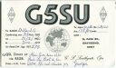 QSL - QTH - Funkkarte - G5SU - England - Gravesend