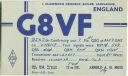 QSL - QTH - Funkkarte - G8VF - England - Eccles