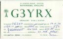 QSL - QTH - Funkkarte - G3YRX - Great Britain