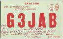 QSL - QTH - Funkkarte - G3JAB - Great Britain