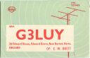 QSL - QTH - Funkkarte - G3LUY - Great Britain